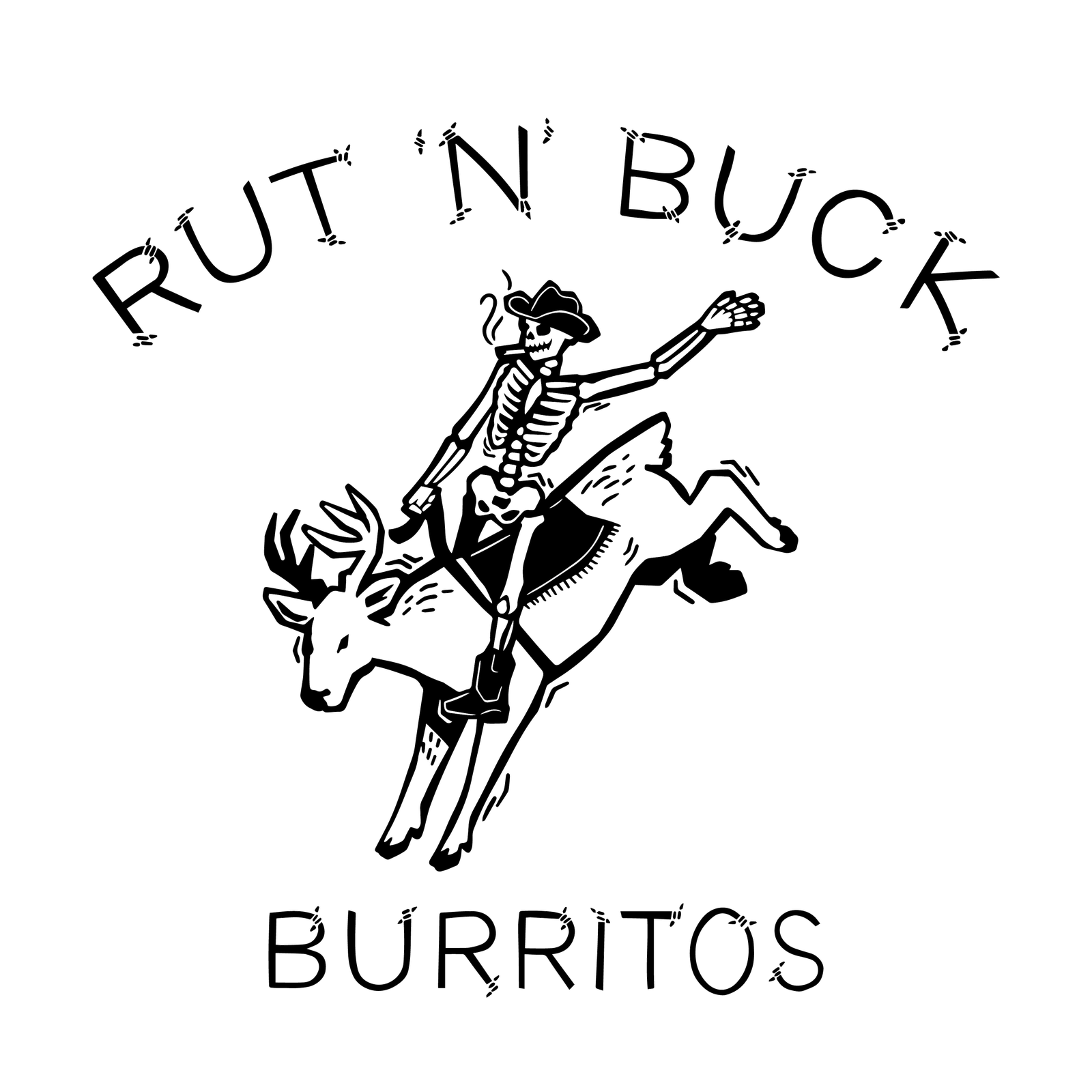 Rut'n'Buck Burritos Logo